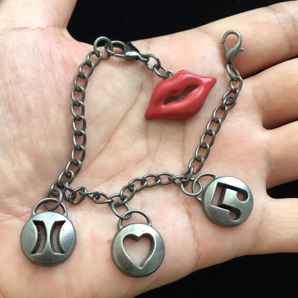 🖤HURLEY💕charms bracelet - Picture 2 of 9